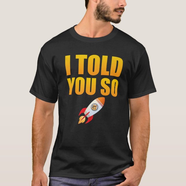 Camiseta Te Dije Que Compraras Perro. (Anverso)