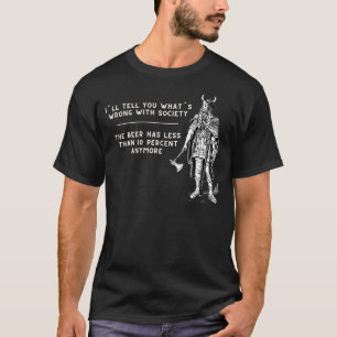 Camiseta Te diré lo que está mal con la sociedad nórdica Vi