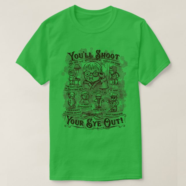 Camiseta Te Disparas La Vista 2 (Diseño del anverso)