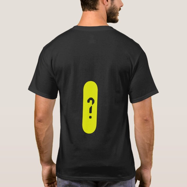 Camiseta ¿Te divertirás (? ) (Reverso)