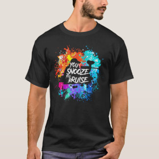 Camiseta Te Dormitas Te Lastimas Regalo Divertido de Paintb