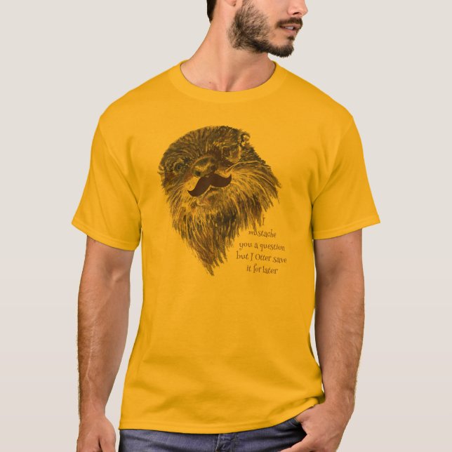 Camiseta Te duele una pregunta más salva el humor animal (Anverso)