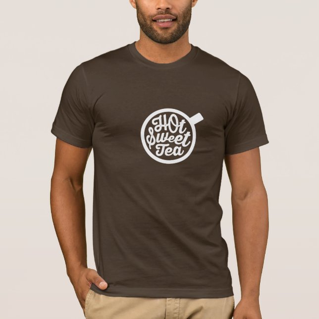 Camiseta Té dulce caliente. Hace todo bien (Anverso)
