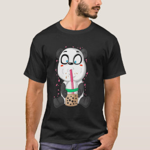 Camiseta Té dulce de bebida coreana Bamboo Bear Soju Panda