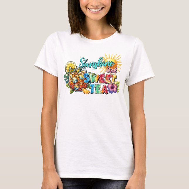 Camiseta Té dulce soleado (Anverso)