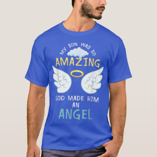 Camiseta Te echo de menos y mi hijo fue tan asombroso que D