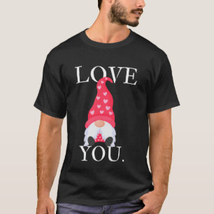 Camiseta Te encanta El día de San Valentín gráfico de carac