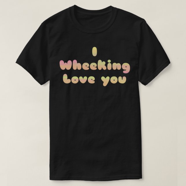 Camiseta Te encanta el diseño de conejillos de Indias (Diseño del anverso)