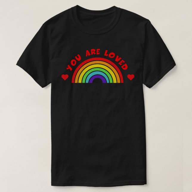 Camiseta Te encanta el mes del Orgullo LGBT Tee LGBTQ (Diseño del anverso)