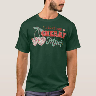 Camiseta Te encanta la cereza mucho juguete retro de baile