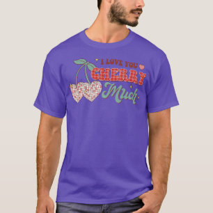 Camiseta Te encanta la cereza mucho juguete retro de baile