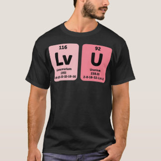 Camiseta Te encanta la tabla periódica 1
