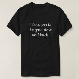 Camiseta Te encanta la tipografía divertida de la tienda de
