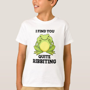 Camiseta Te Encuentro Bastante Divertido Frog Pun