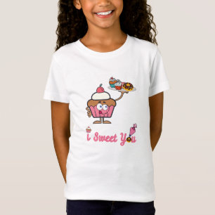 Camiseta Te Endulzo con un Cupcake