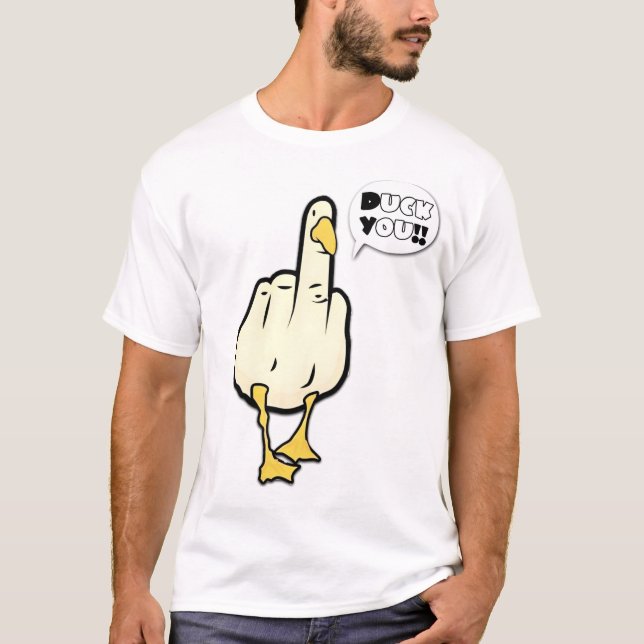 Camiseta Te engañas, graciosa cita de pato (Anverso)