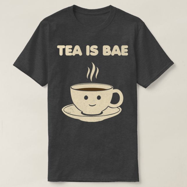 Camiseta Té es Bae Tea Lover (Diseño del anverso)
