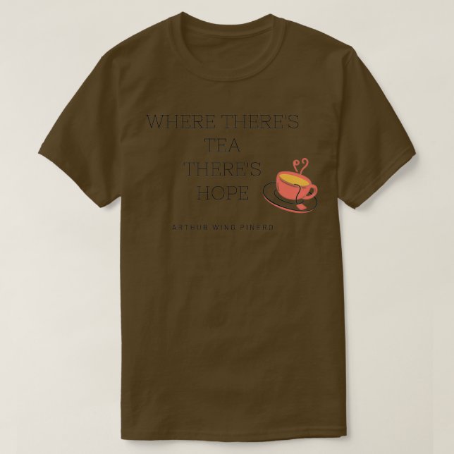 Camiseta té es esperanza (Diseño del anverso)