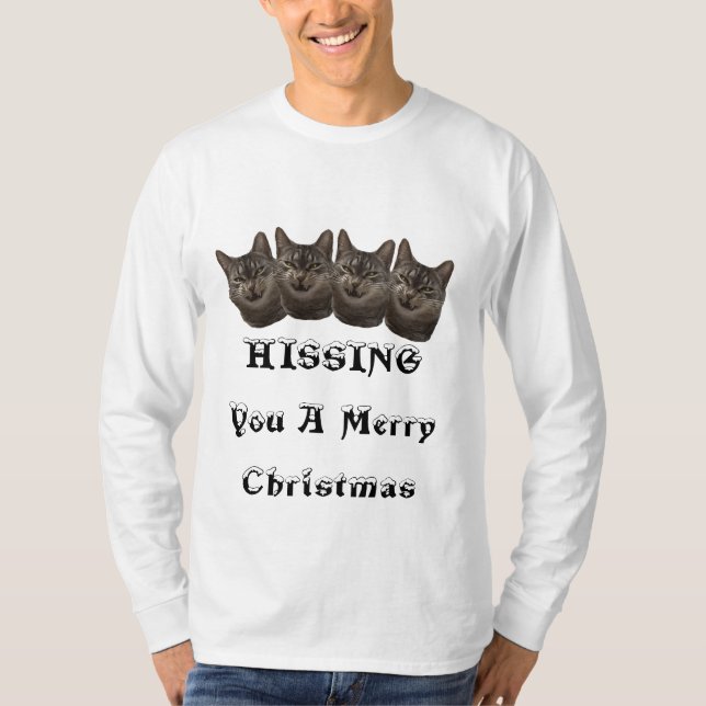 Camiseta Te escucho una sudadera Feliz Navidad (Anverso)