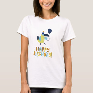 Camiseta Té especial del día de nacimiento feliz