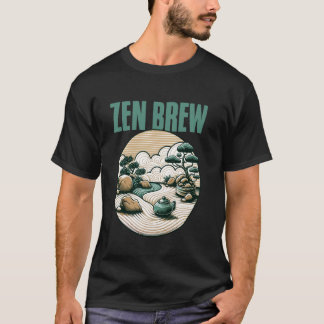Camiseta Té Espiritual Zen Brew Meditación Yoga Amante del