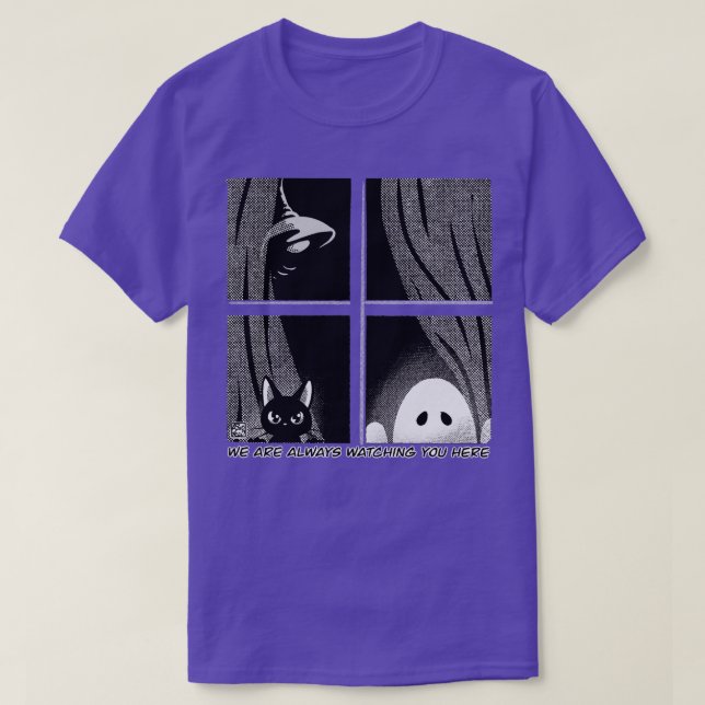 Camiseta Te Estamos Viendo Aquí (Diseño del anverso)