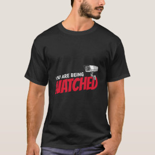 Camiseta Te Están Viendo Con Cámara CCTV