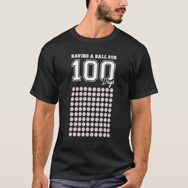 Camiseta Té Estudiante De Ball 100 Días (Anverso)
