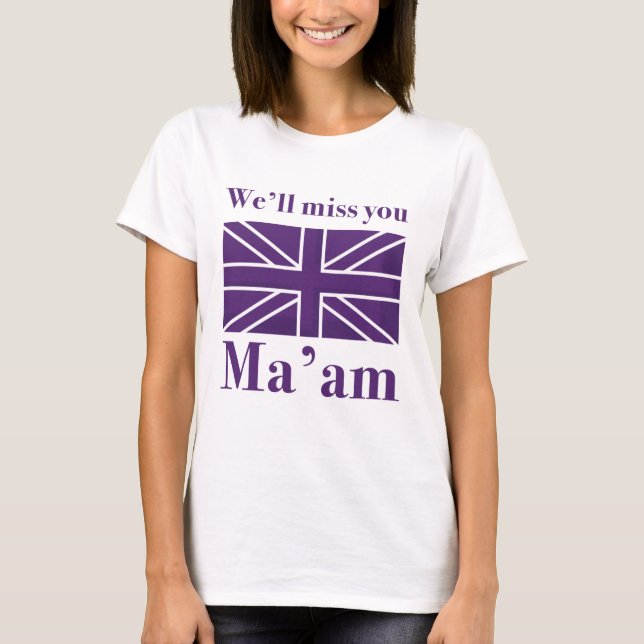 Camiseta Te extrañaremos Mamáes'am (Anverso)