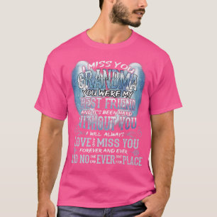 Camiseta Te Extraño Abuela Que Fuiste Mi Mejor Amigo Perdid