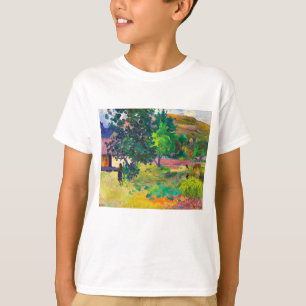Camiseta Te Fare, La Casa arte paisajístico de Paul Gauguin
