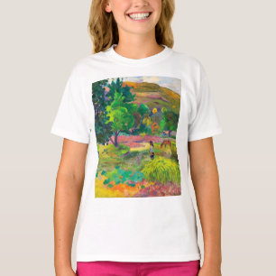 Camiseta Te Fare, La Casa arte paisajístico por Paul Gaugui