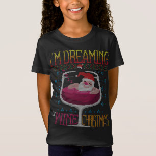 Camiseta Te Ganamos Un Feliz Vino Rojo De Navidad Feo X-Mas