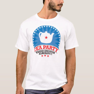 Camiseta TÉ, gravado bastantes ya fiesta