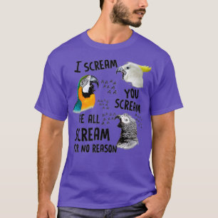 Camiseta Te Grito Grito Loro Gracioso