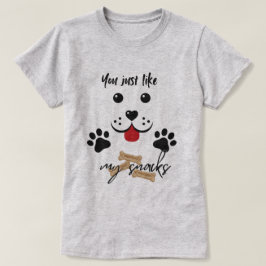 Camiseta Te gustan mis bocadillos