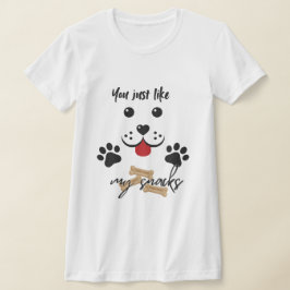 Camiseta Te gustan mis bocadillos