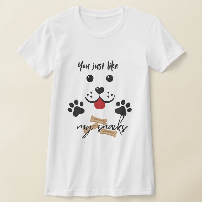 Camiseta Te gustan mis bocadillos (Distribución)