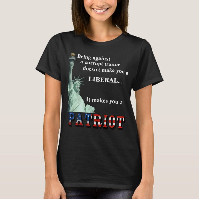 Camiseta Te hace un PATRIOTA (Anverso)