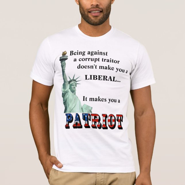 Camiseta Te hace un PATRIOTA (Anverso)
