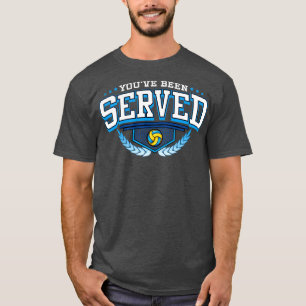 Camiseta Te Han Servido El Entrenador Del Equipo De Voleibo