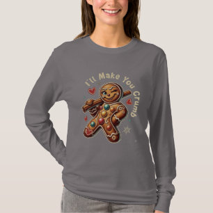 Camiseta Te Haré Migas – Chica de Pan de Jengibre Sassy