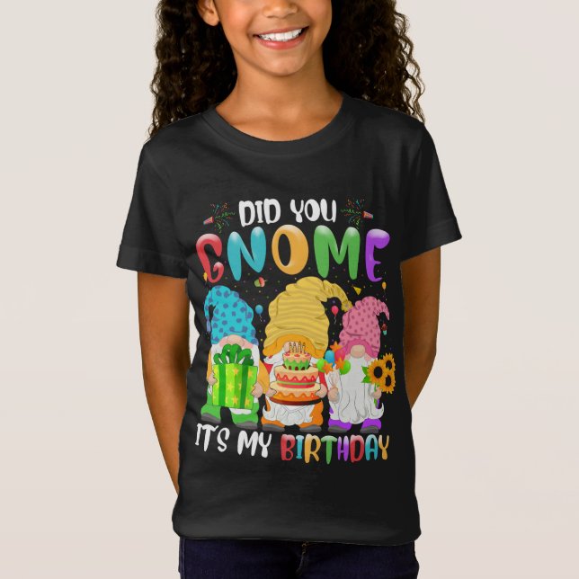 Camiseta ¿Te has convertido en mi cumpleaños? (Anverso)
