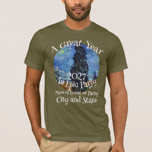 Camiseta Té HG FV LF Brunch Almuerzo Patio Jardín 2027 Fies