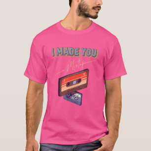 Camiseta Te hice mixtape 80s 90s Vintage Costume Retro C