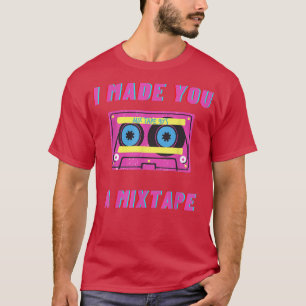 Camiseta Te hice una mixtape 80's 90s Music Vintage Cassett