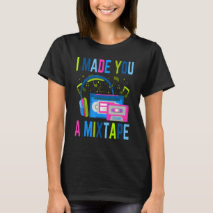 Camiseta Te hice una mixtape Disfraz Vintage Mixtape Retro