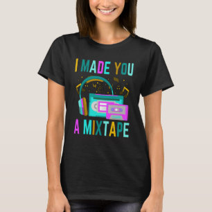 Camiseta Te hice una mixtape Vintage Costume Retro Mixtape