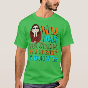 Camiseta ¿Te interesará por una pregunta sobre un viaje?