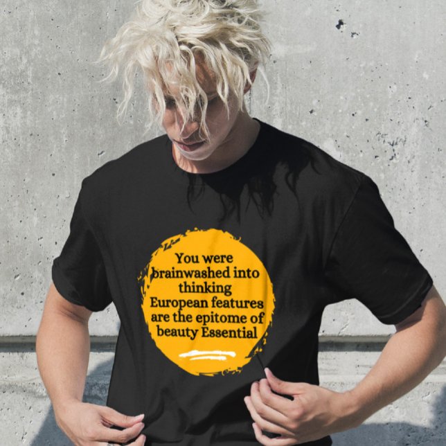 Camiseta Te lavaron el cerebro para pensar en europeo (Subido por el creador)